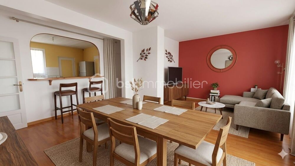 Appartement 4 pièces de 87 m² avec balcon, cave et garage - Saint Jean de la Ruelle limite Saran