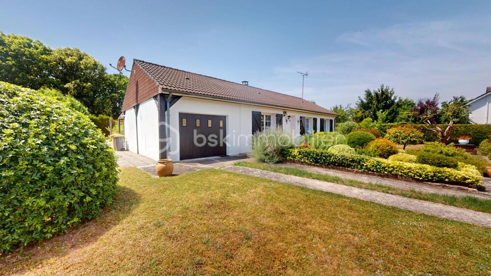 Maison plain-pied - 3 chambres - 100m²