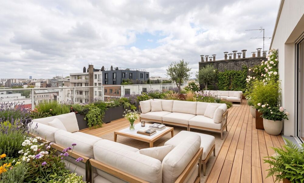 Vente Appartement **RARE - DERNIER ETAGE - TERRASSE 90m2 - PARKING + Proche Tramway Saint cloud
