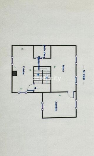  Appartement à vendre 2 pièces 46 m²