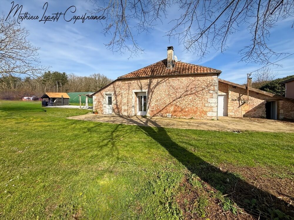 Dpt Dordogne (24), à vendre maison P5 - Terrain de 4321 M² campagne dAntonne-et-Trigonant  120 m²