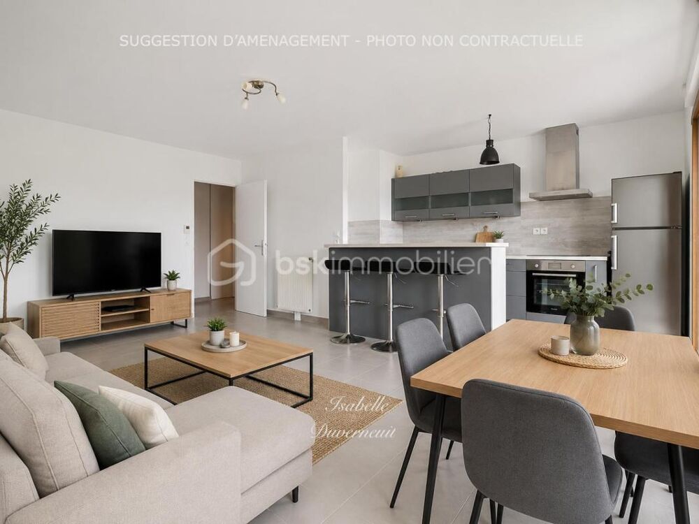 T3 de 72,30 m² avec terrasse, balcon et parking  Montévrain Écoquartier