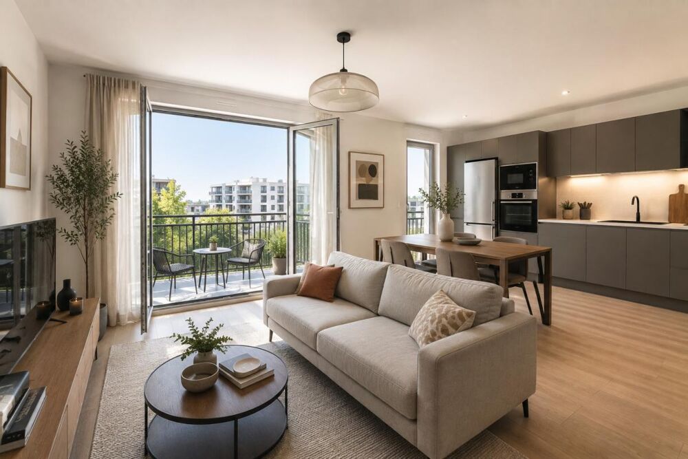 Vente Appartement 3 PIÈCES avec BALCON de 10,29 m² – 2ème ÉTAGE – CŒUR DE CLICHY Clichy