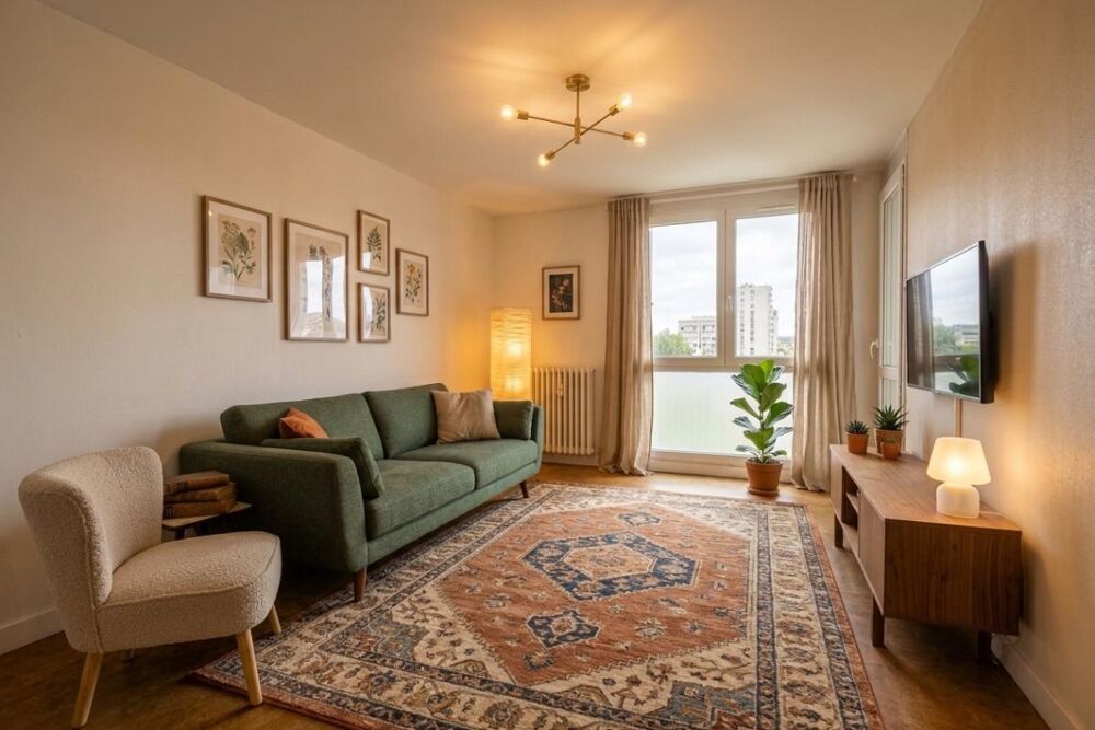 Vente Appartement 60180 NOGENT SUR OISE Appartement 2 chambres 1 dressing 1 loggia 1 cave Nogent sur oise