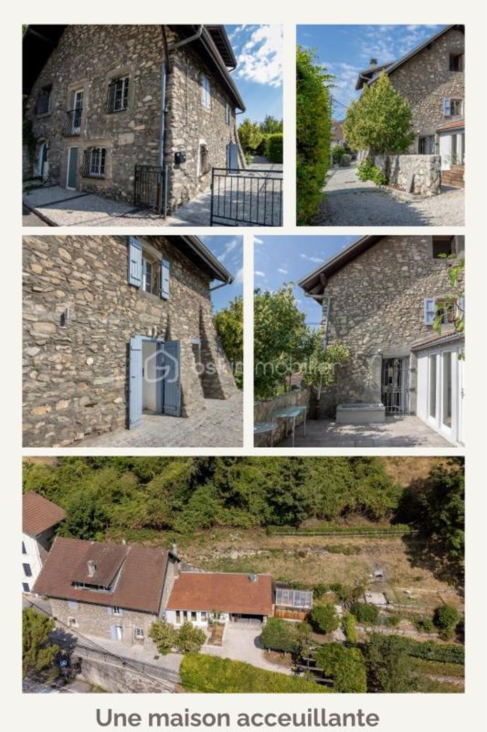 Maison de caractère 205 m2, à 10 minutes du canton de Genève