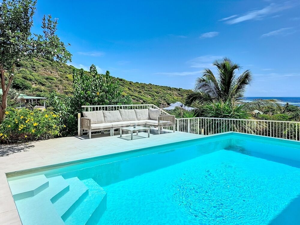 Vente Villa VILLA À VENDRE 3 CHAMBRES + STUDIO AVEC VUE MER ET PISCINE SUR OYSTER POND, SAINT-MARTIN (97150) Saint martin