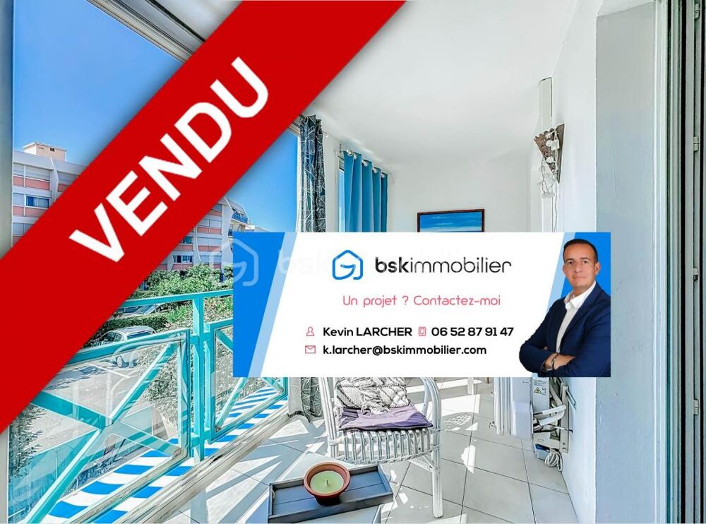EXCLUSIVITÉ *** Appartement T2 avec parking privatif à PALAVAS ***