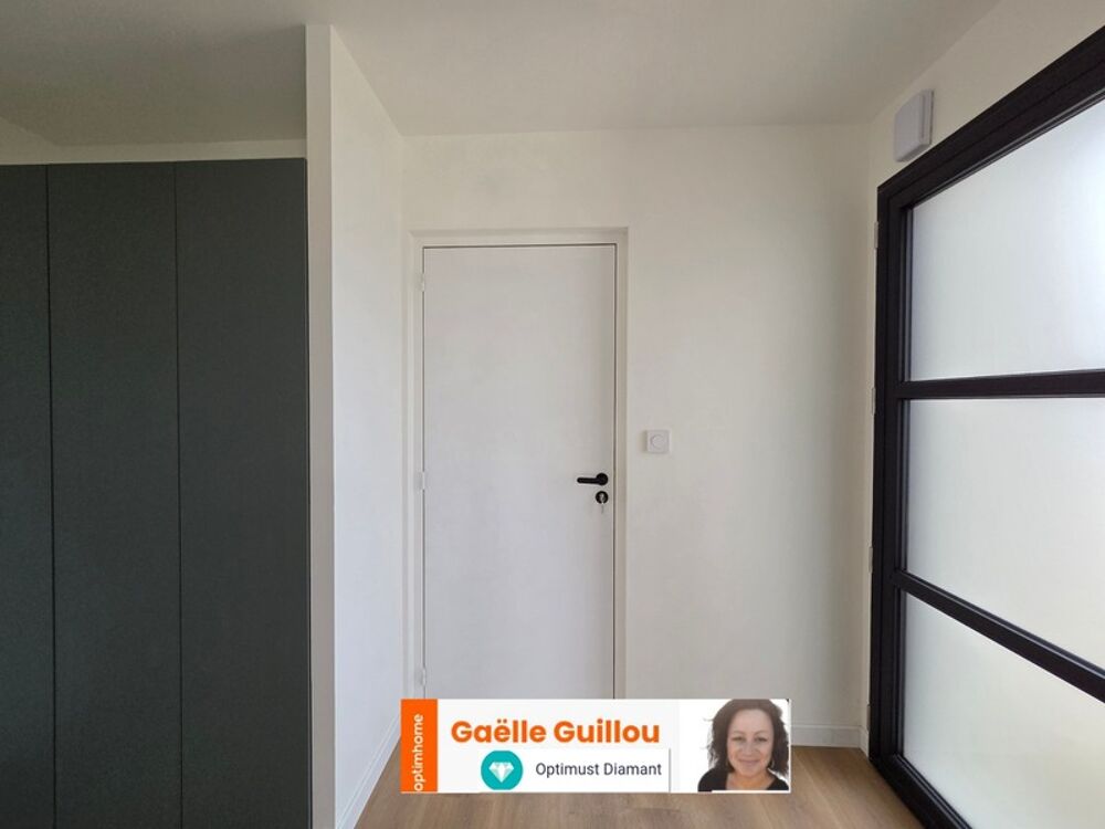 Moguériec - SIBIRIL : Maison plain pied de 102m² - 3 chambres - Garage - Jardin et Stationnement