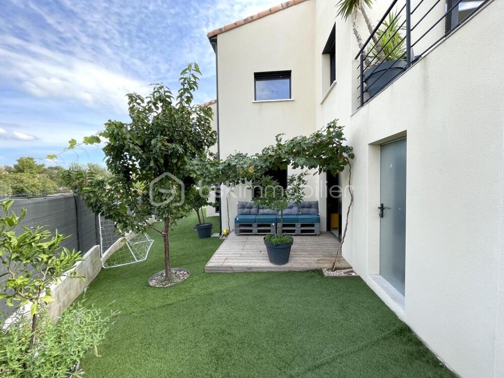 VILLA PLAIN PIED 186M²- VUE DEGAGEE -4 CHAMBRES-PISCINE- GARAGE- 34800