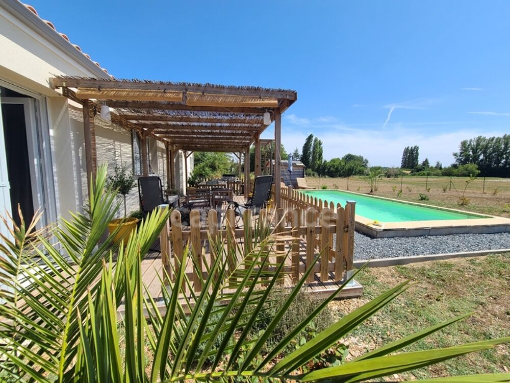 Maison de 2024 terrain clos avec piscine et garage plain pied