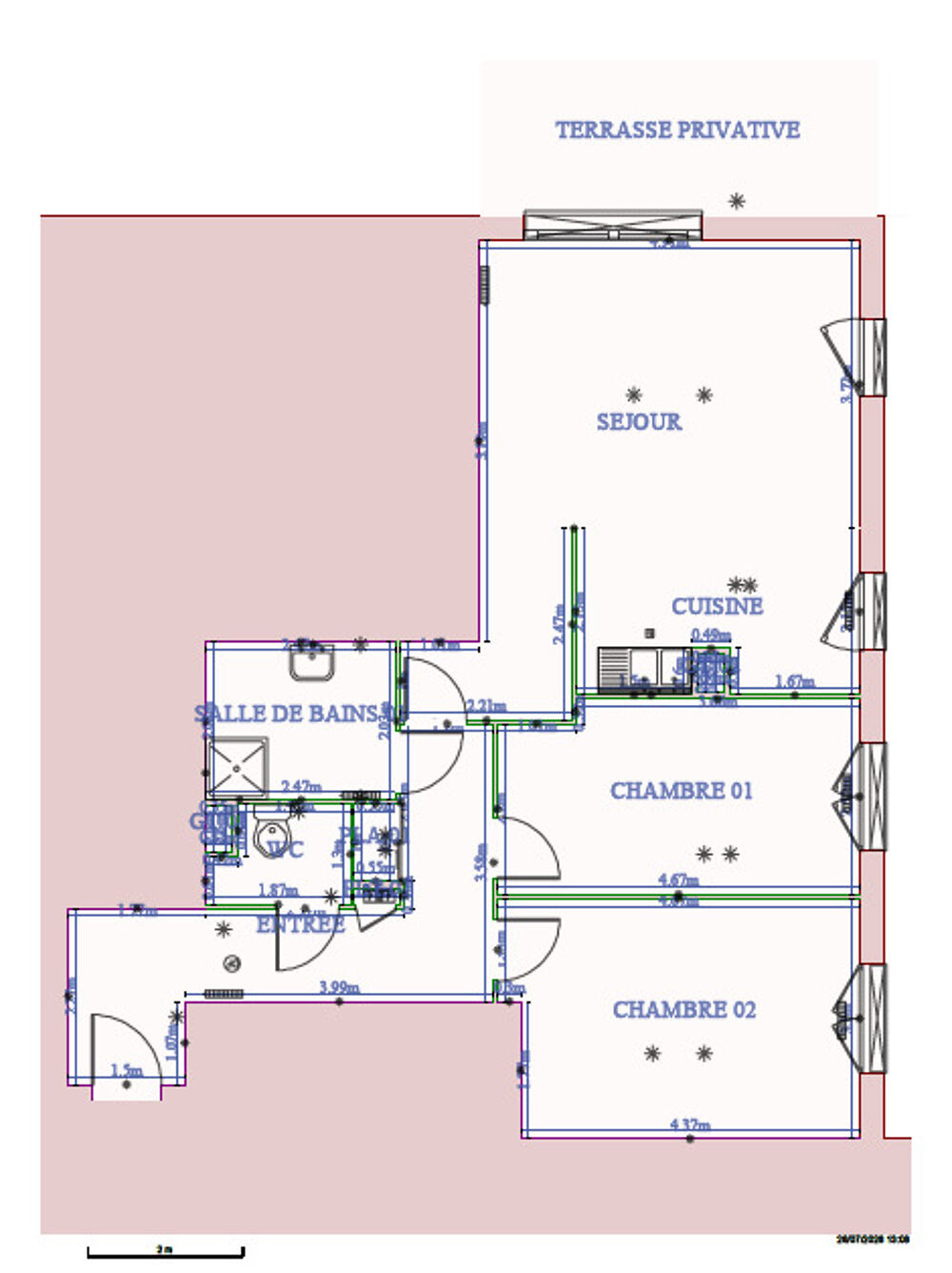 Location Appartement 17950416 - Appartement - F3 - Habsheim (68440) Habsheim