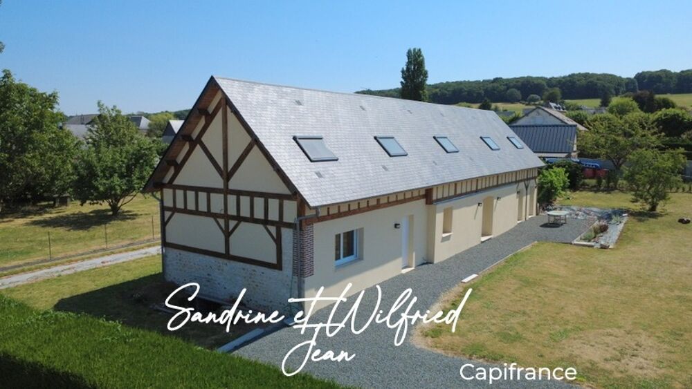 DAUBEUF PRES VATTEVILLE (27) - Maison entièrement rénovée en 2025 - Terrain piscinable 1500m²