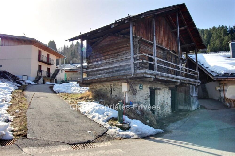 Grenier traditionnel au coeur d'Arêches-Beaufort