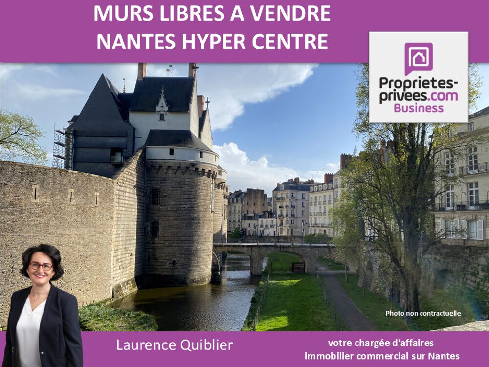   44000 NANTES - MURS COMMERCIAUX LIBRES,   182 M² 