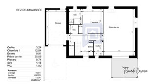  Maison � vendre 4 pi�ces 98 m�