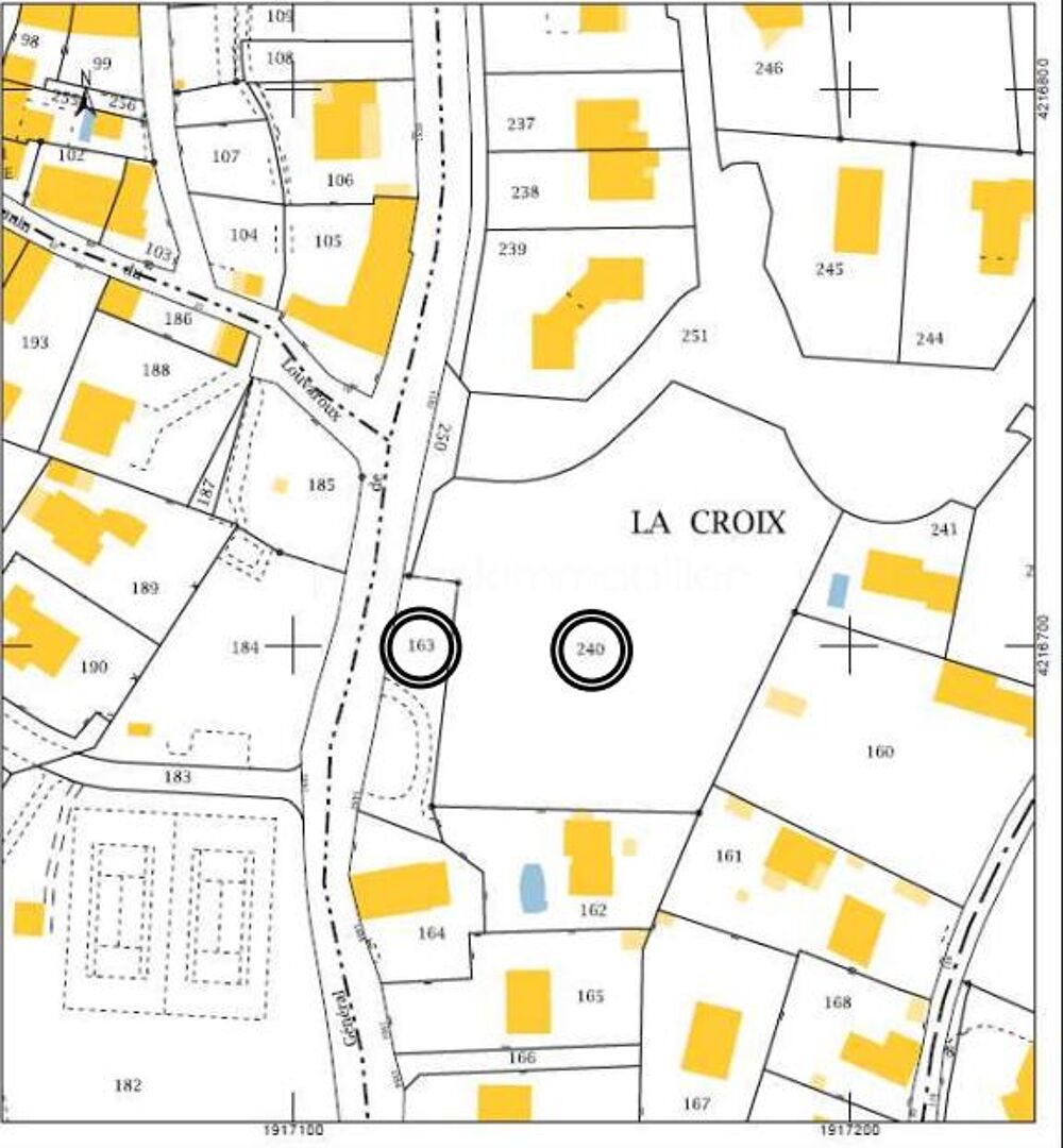 Vente Terrain Terrains à bâtir viabilisés avec projet de maison – Haute-Jarrie (Clos Allerme) Jarrie