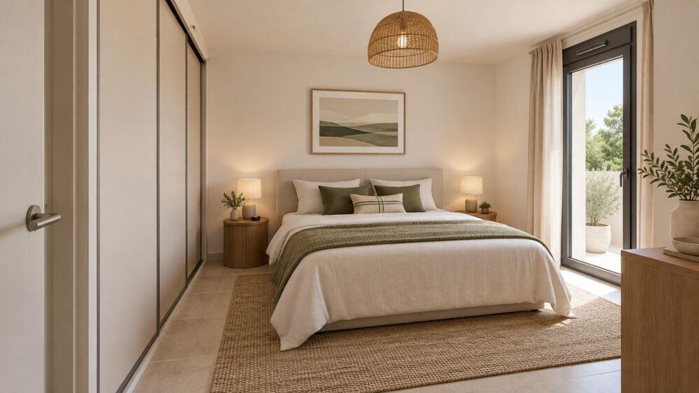 Vente Appartement MAGNIFIQUE T4  AVEC GRAND EXTERIEUR ET DEUX PLACES DE PARKING ! Carbon blanc