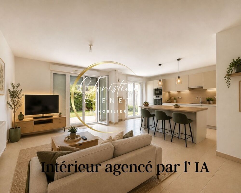 Appartement avec jardin de 70 m² + garage  comme une petite maison à Nîmes. Accès PMR. NIMES (30)
