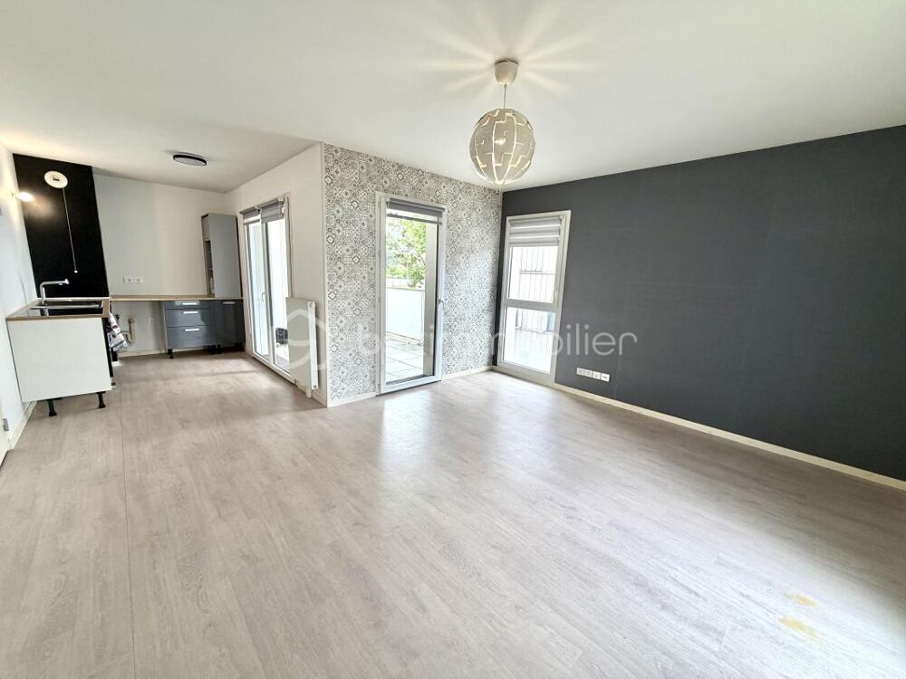 Vente Appartement Rouen 76100 - Appartement T3 dans résidence moderne - une place de parking, terrasse, deux chambres Sotteville les rouen