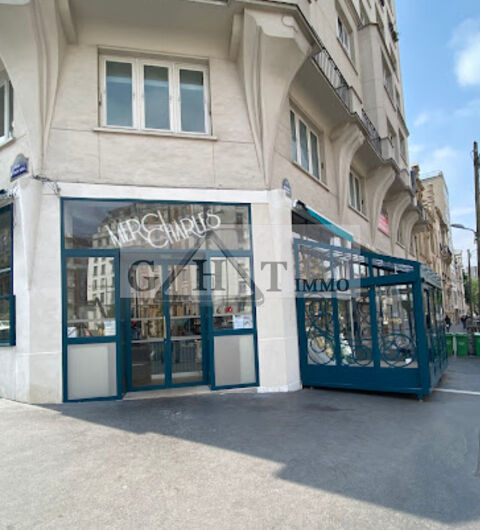   A VENDRE 190 M DE BOUTIQUE D'ANGLE PARIS 17 EME 