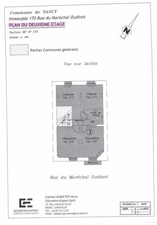  Appartement � vendre 4 pi�ces 50 m�