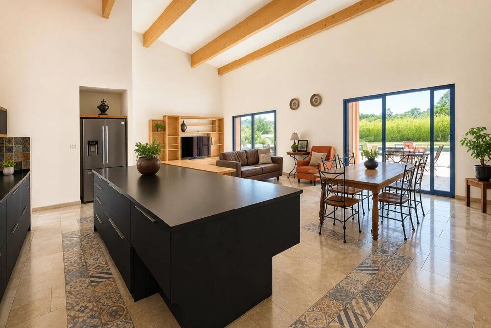 Maison de 6 pièces avec piscine à Joyeuse