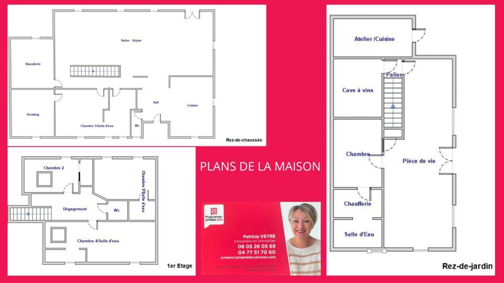 Vente Maison LUPÉ (42520) maison de 277 m² sur terrain de 3116 m² avec piscine Lupe