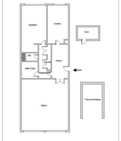  Appartement � louer 2 pi�ces 74 m� Saint cloud