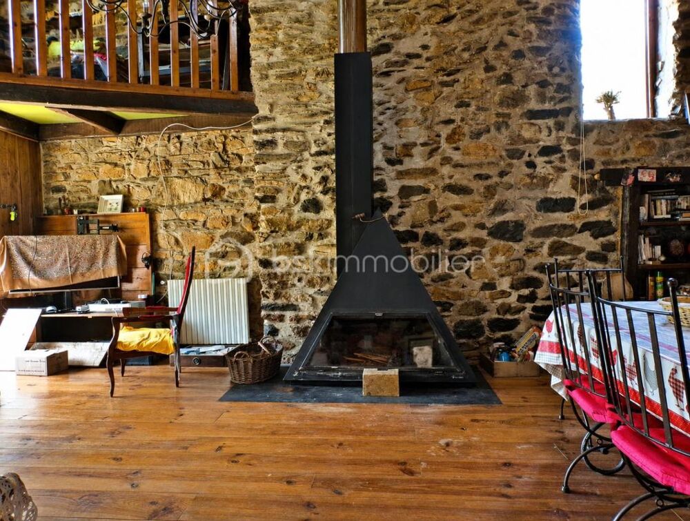 ? MAISON EN PIERRE DE 138 M²  DEUX VASTES ESPACES DE VIE  AU CALME