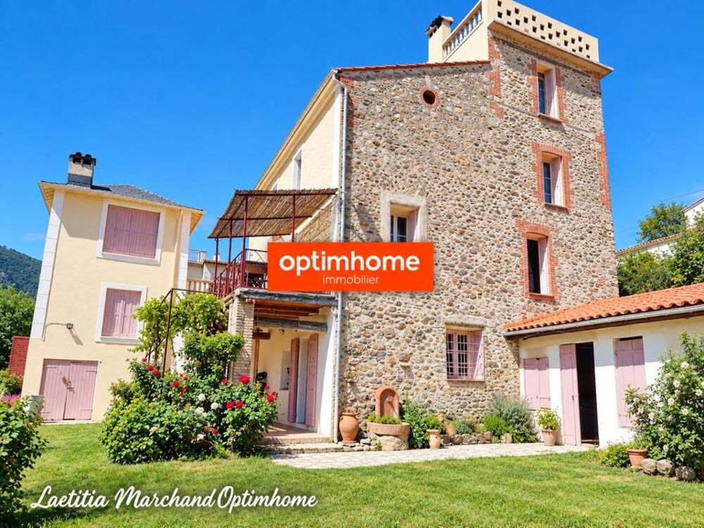 Vente Maison Maison de Maître 300 m² – 7 chambres – Piscine – Jardin – Panneaux Solaires – Proche Prades Ria sirach