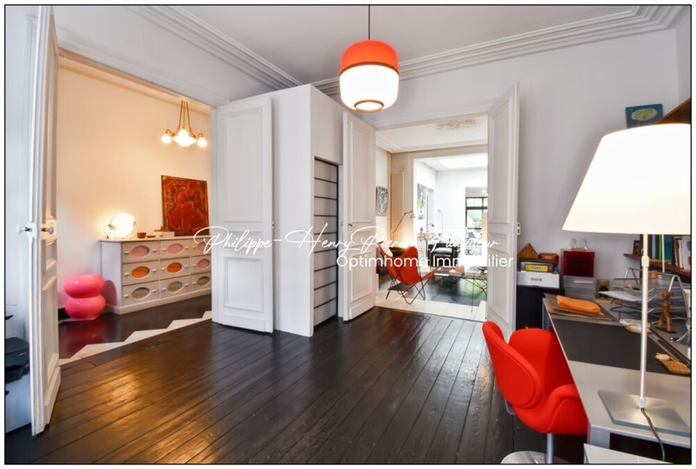 Vente Maison Exclusivité Maison familiale de caractère • 259 m² • 5 chambres • Jardin • Cave • Fibre • Alarme • 2 garages possibles – Saint-M Lille