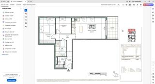  Appartement  vendre 3 pices 69 m