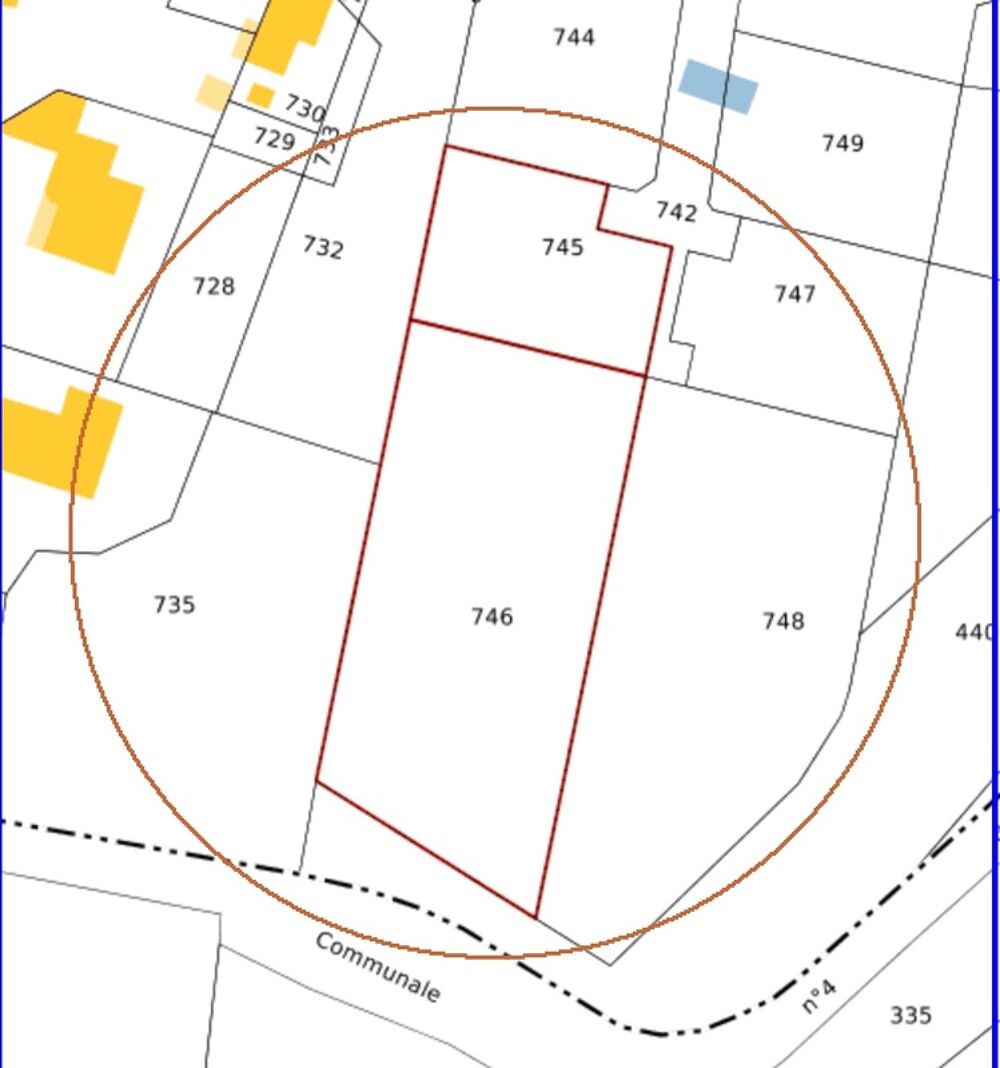 Vente Terrain TERRAIN VIABILISE 2400 m2 - A BATIR - LIBRE CONSTRUCTEUR PONT EVEQUE Pont eveque
