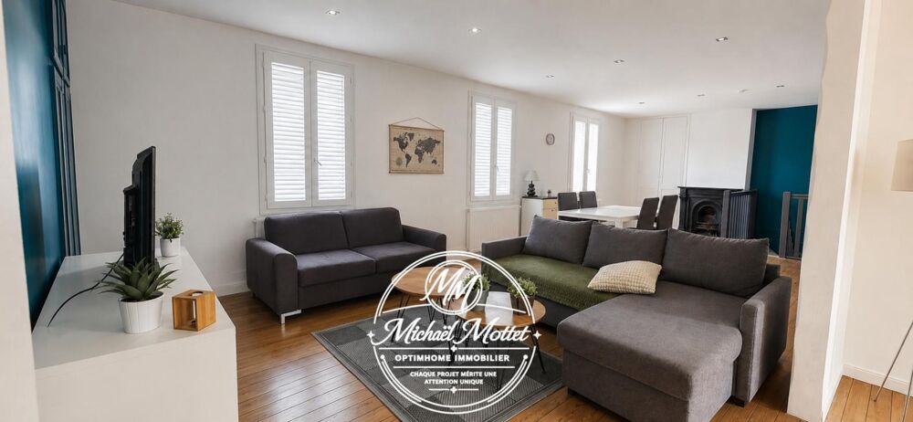 Duplex de caractère de 109 m²  Un esprit maison en plein coeur du Havre (76600)
