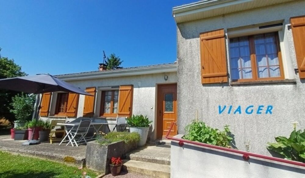 Maison viager à vendre occupé 5 pièces FOUQUEBRUNE (16)