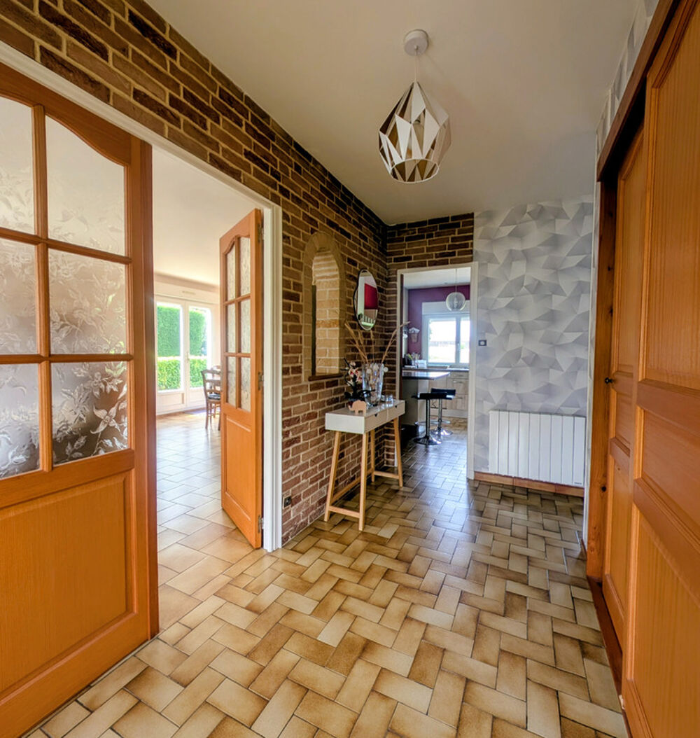 Éperlecques  Plain-pied individuel de 98 m²  3 chambres  Jardin 518 m2 Garage