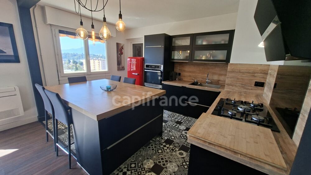 Vente Appartement Apt 4 pièces, Dernier étage, vue panoramique, garage, cave, local vélo !! Aix les bains