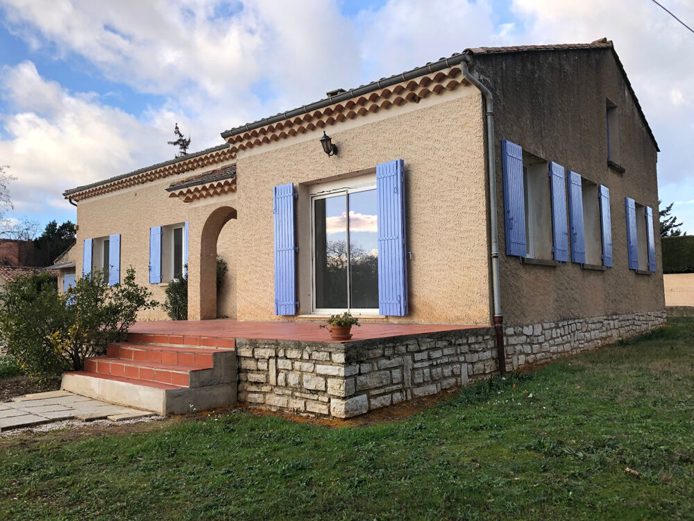 Maison familiale 125 m2 - Plain pied - vue Luberon