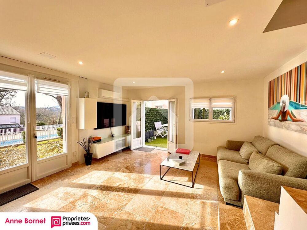 Vente Maison Maison 4 pièces 72,50 m2 avec jardin & parking privatifs, piscine Grasse