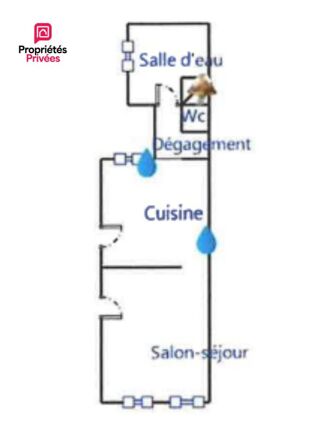  Appartement à vendre 2 pièces 43 m²