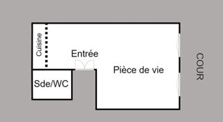  Appartement à vendre 1 pièce 21 m²