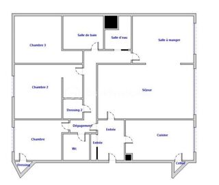  Appartement � vendre 5 pi�ces 95 m�