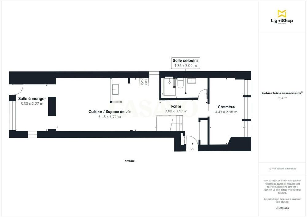 à vendre  Duplex/triplex Paris 18