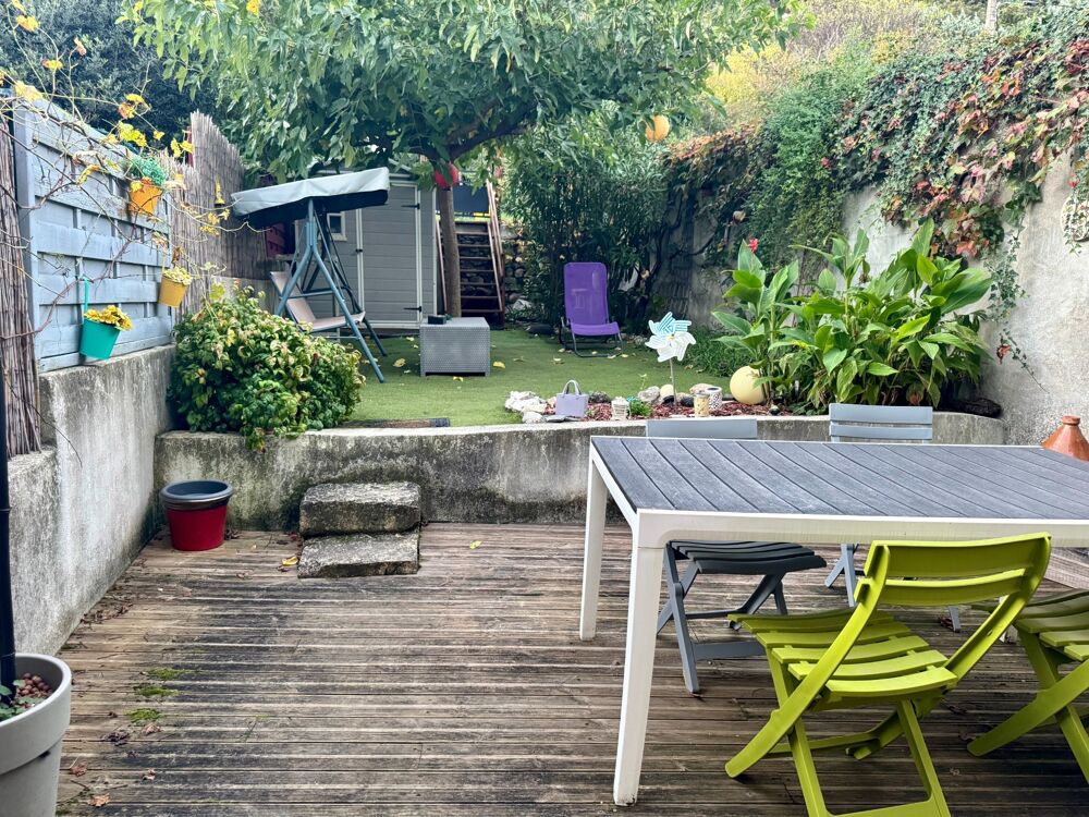 Vente Duplex/Triplex Dpt Ardèche (07), à vendre ROCHEMAURE T3 duplex en rez de jardin Rochemaure