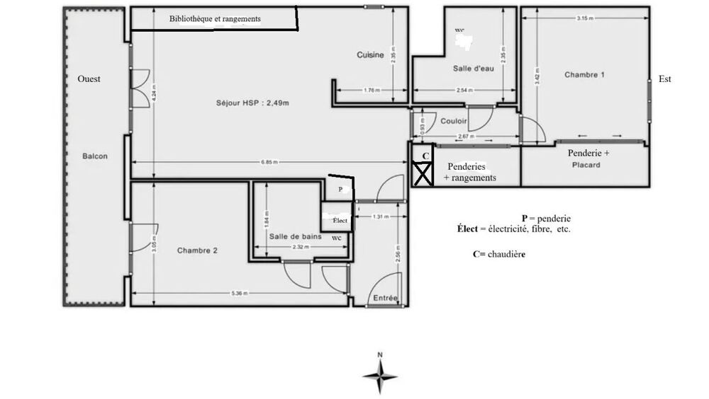 Location Appartement Appartement de 70m2 à louer sur Saint-Cloud Saint cloud