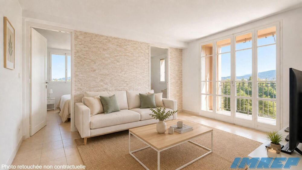Vente Appartement T3 lumineux 49 m² étage élevé Balcon fermé parking 13009 Marseille 9