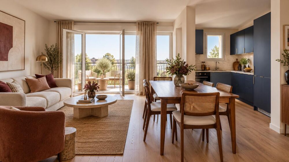 Vente Appartement BEAU T3 AVEC BALCON + 2 PLACES DE PARKING Carbon blanc