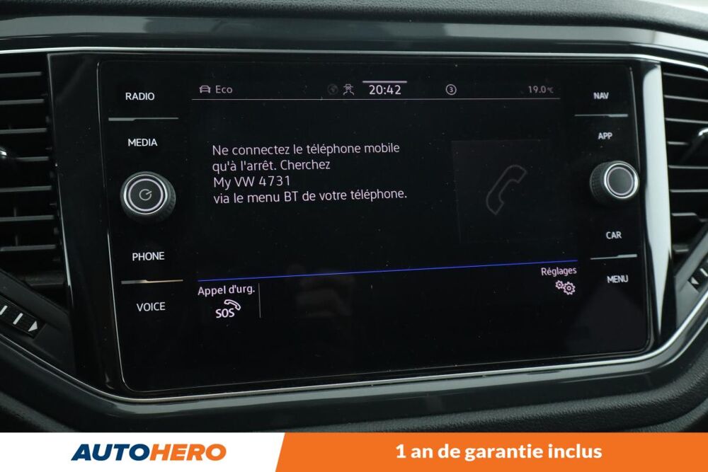 T-ROC 2.0 TDI DSG7 150 ch 2020 occasion 92130 Issy-les-Moulineaux