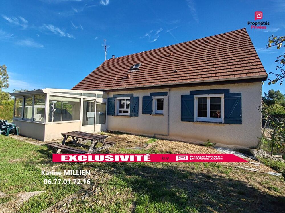Vente Maison MUZY 27650 Maison individuelle sur sous-sol - 1 étage - 4 chambres - 1 bureau - Cabanon de jardin - Terrain - 234000  HAI Muzy