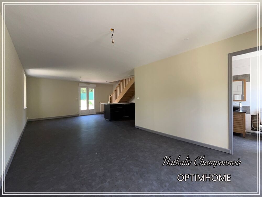 Chargey-lès-Gray (70100)- Maison rénovée 90 m² - 3 chambres - Garage - Terrasse